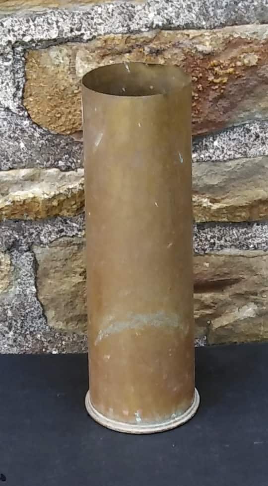 British 18 Pounder Brass Shell Case 1